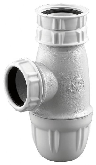 SIPHON PLASTIQUE DIA 40 CULOT