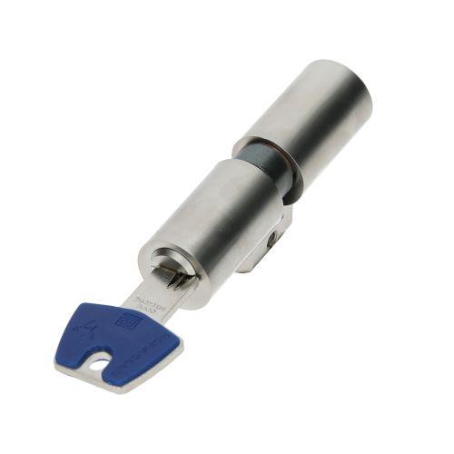 Cylindre monobloc double entrée Y7C+ profil Suisse 31 x 31 mm