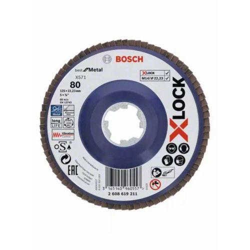Disque à lamelles X-Lock PRO X571 plat - BOSCH