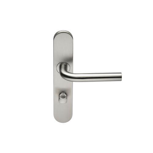 Ensemble double bequille sur plaque JADE série 1194 - voyant- inox