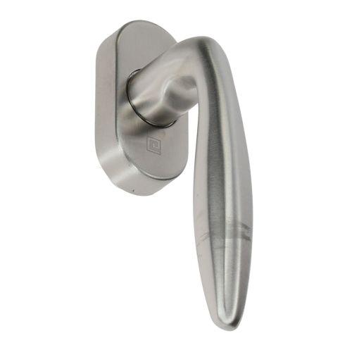 Poignée fenêtre Semi massive JADE série PF04 - Inox brossé