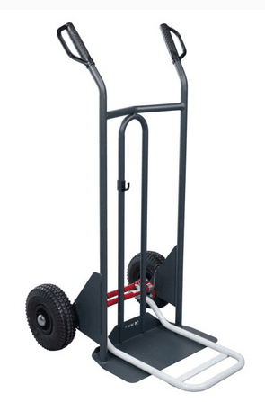 DIABLE A BASCULEMENT ASSISTE 350 KG - BAVETTE FIXE + REPLIABLE