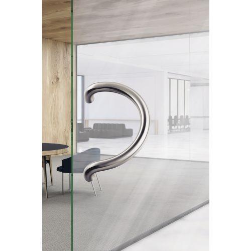 HERACLES B-INOX-PT215 poignée demi lune série 601 inox 32 x 300 mm