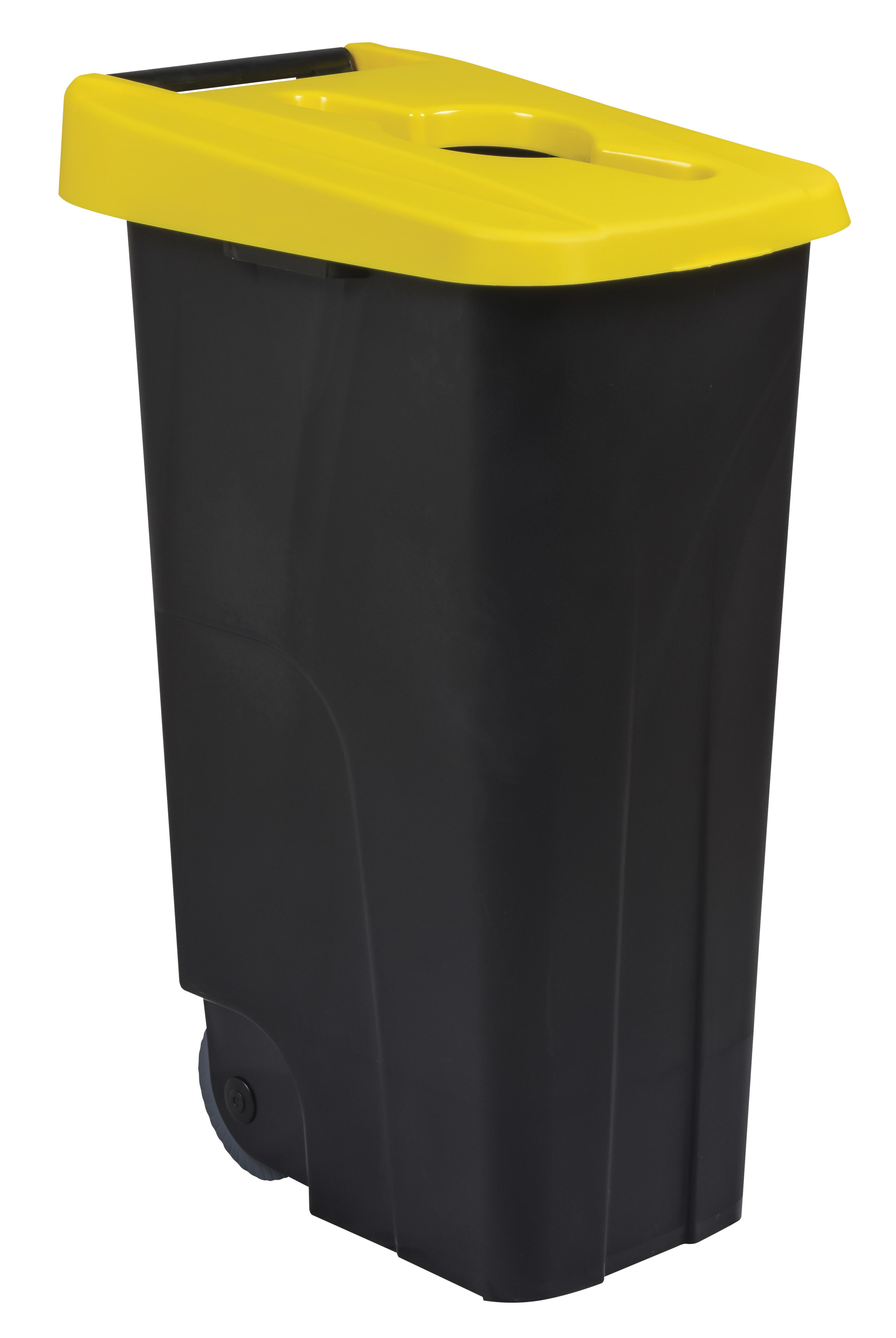 POUBELLE DE TRI MOBILE 110L EN POLYPROPYLENE
