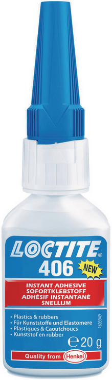 Colle Loctite 406 Instantanée à Prise Rapide - Réf. 1919334