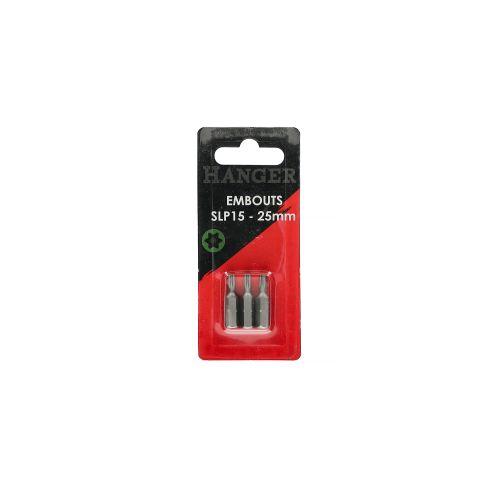 Set de 3 embouts pour étoile percée TTX - 25 mm - HANGER