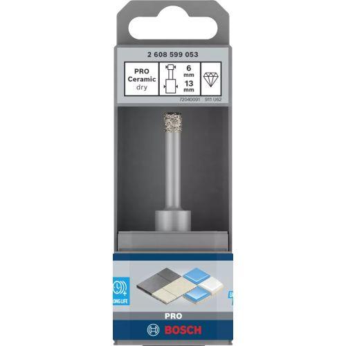 Forets diamantés Bosch Pro-Ceramic à sec