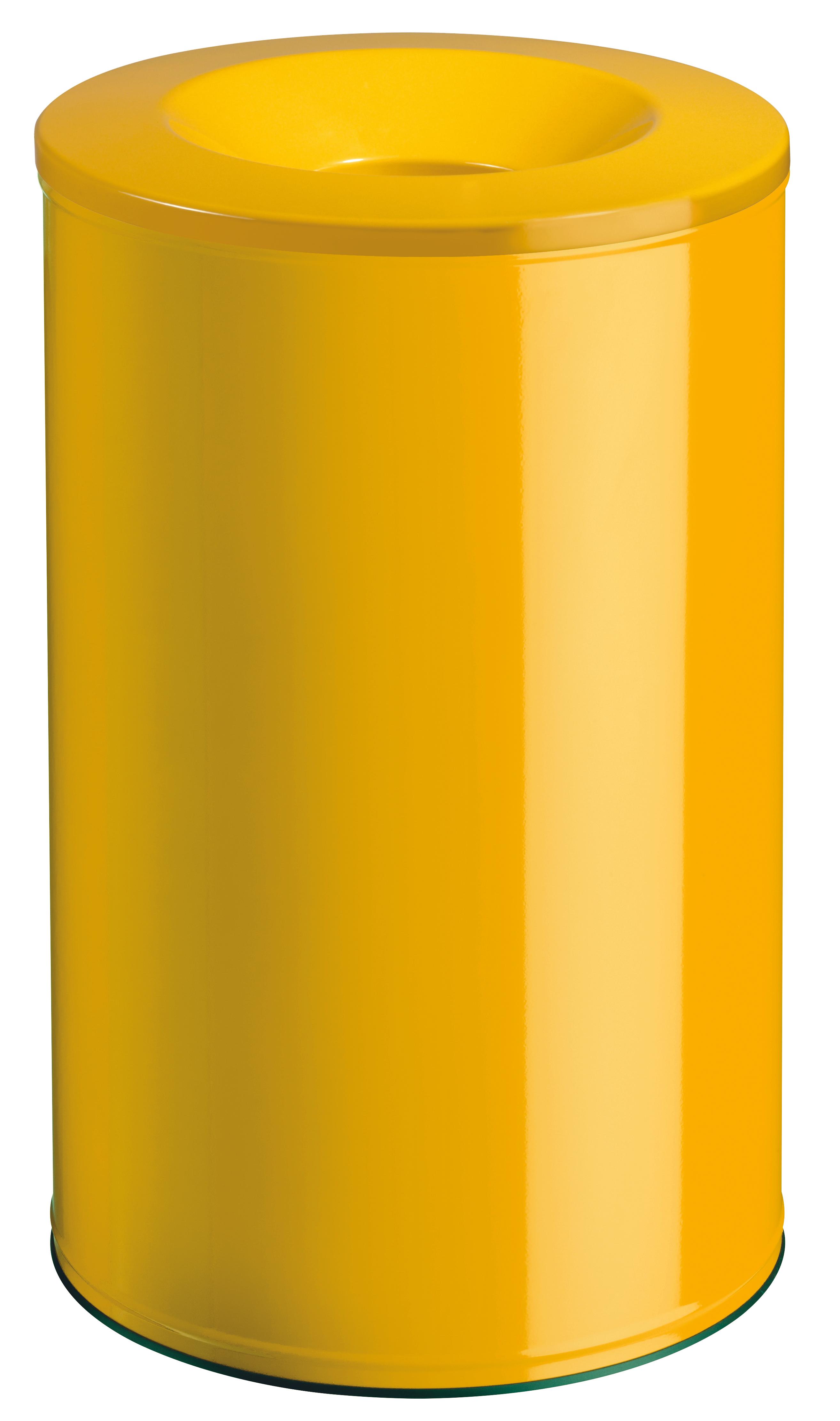 CORBEILLE  PAPIER ANTI-FEU + TETE ETOUFFOIR 90L BLEU