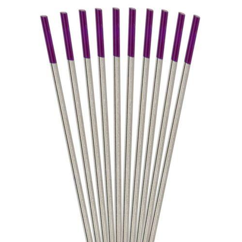 Electrode tungstène E3 Violet longueur 150mm (Etui de 10) - EXPERTY