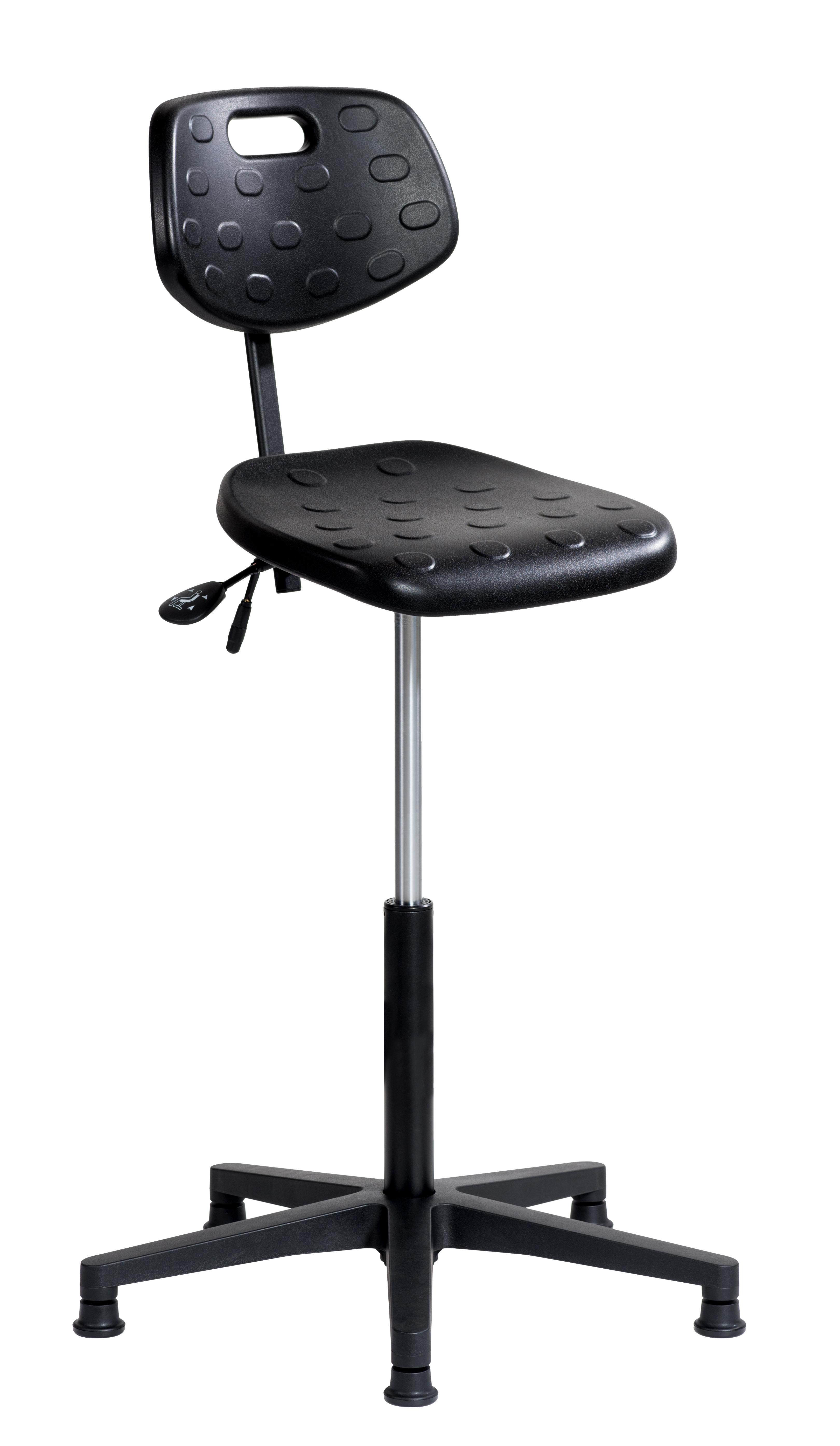 SIEGE ERGONOMIQUE SUR PATINS OU ROULETTES