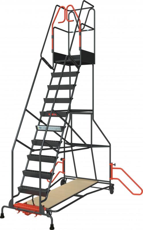 ESCABAUD DE RAYON A IMMOBILISATION AUTOMATIQUE