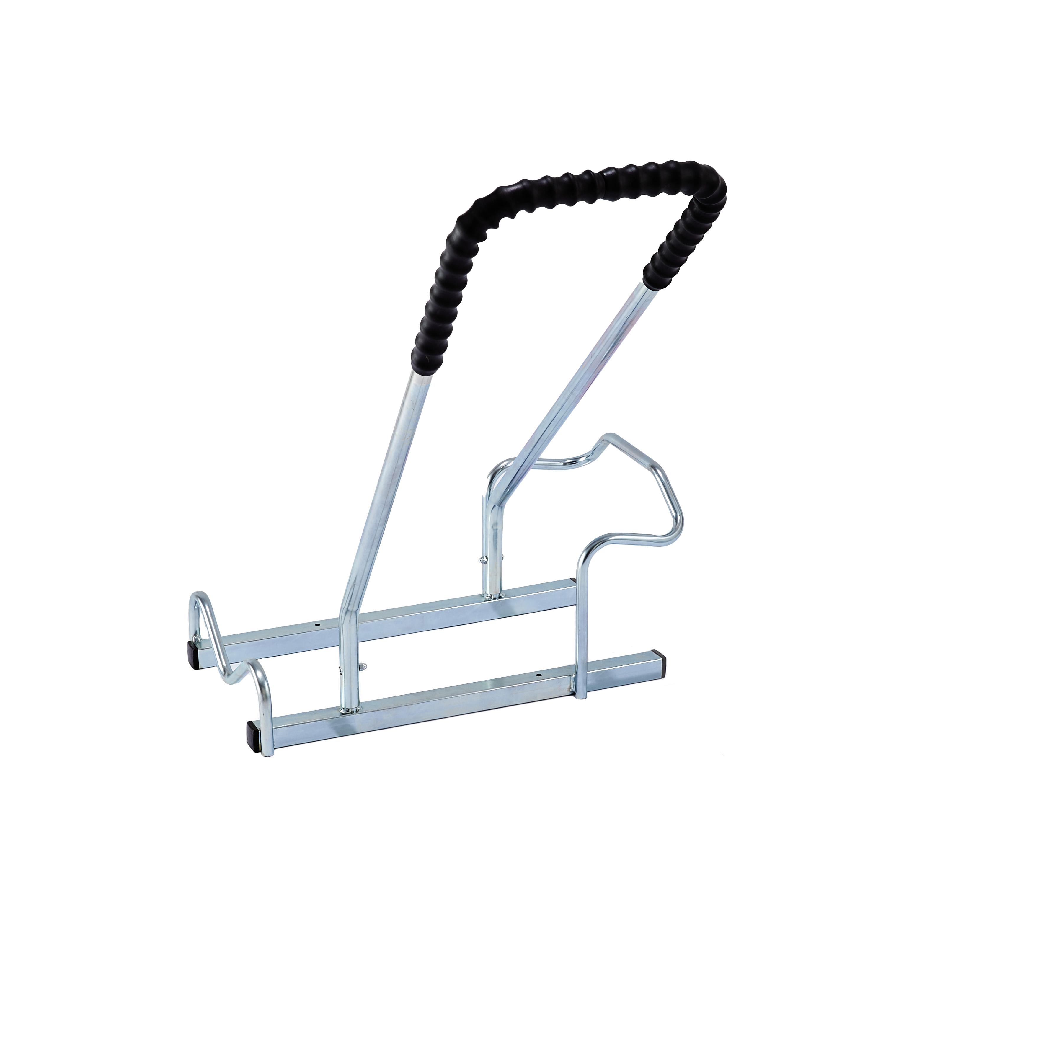 SUPPORT CYCLES 2 NIVEAUX AVEC ARCEAU GAINE DEPART