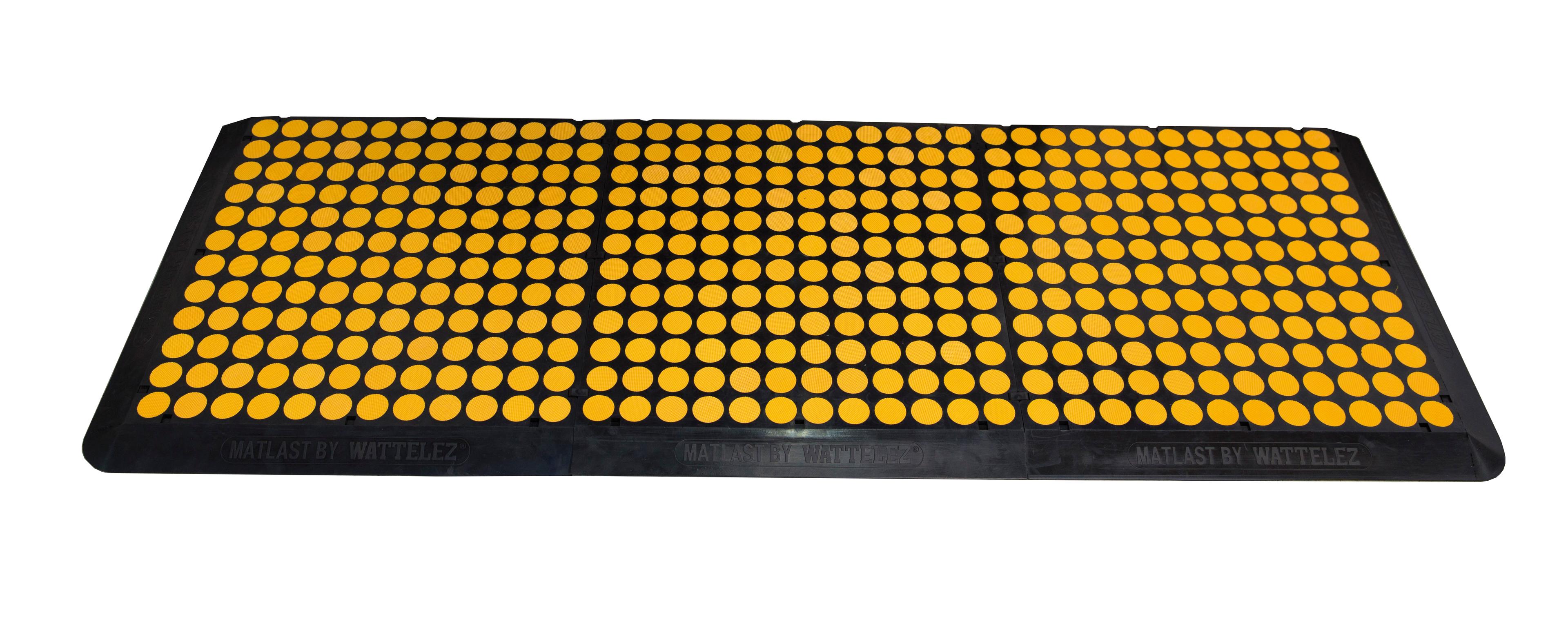 TAPIS ANTI-FATIGUE A CLIPSER EPAISSEUR 23 MM