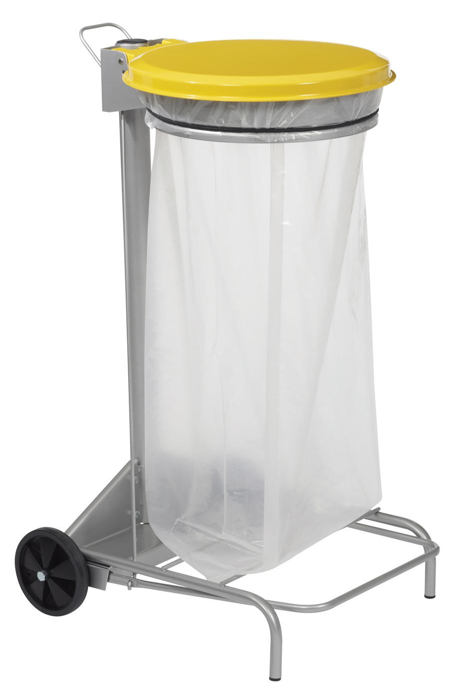 SUPPORT SAC MOBILE A PEDALE GRIS