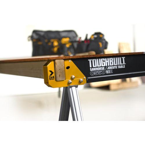 Pack de 2 tréteaux-table de chantier C550 - TOUGHBUILT TB-C550-2