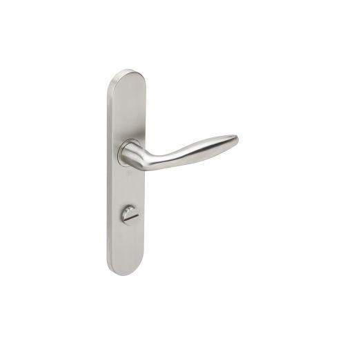 Ensemble double bequille sur plaque JADE série 1594 - Condamnation - inox