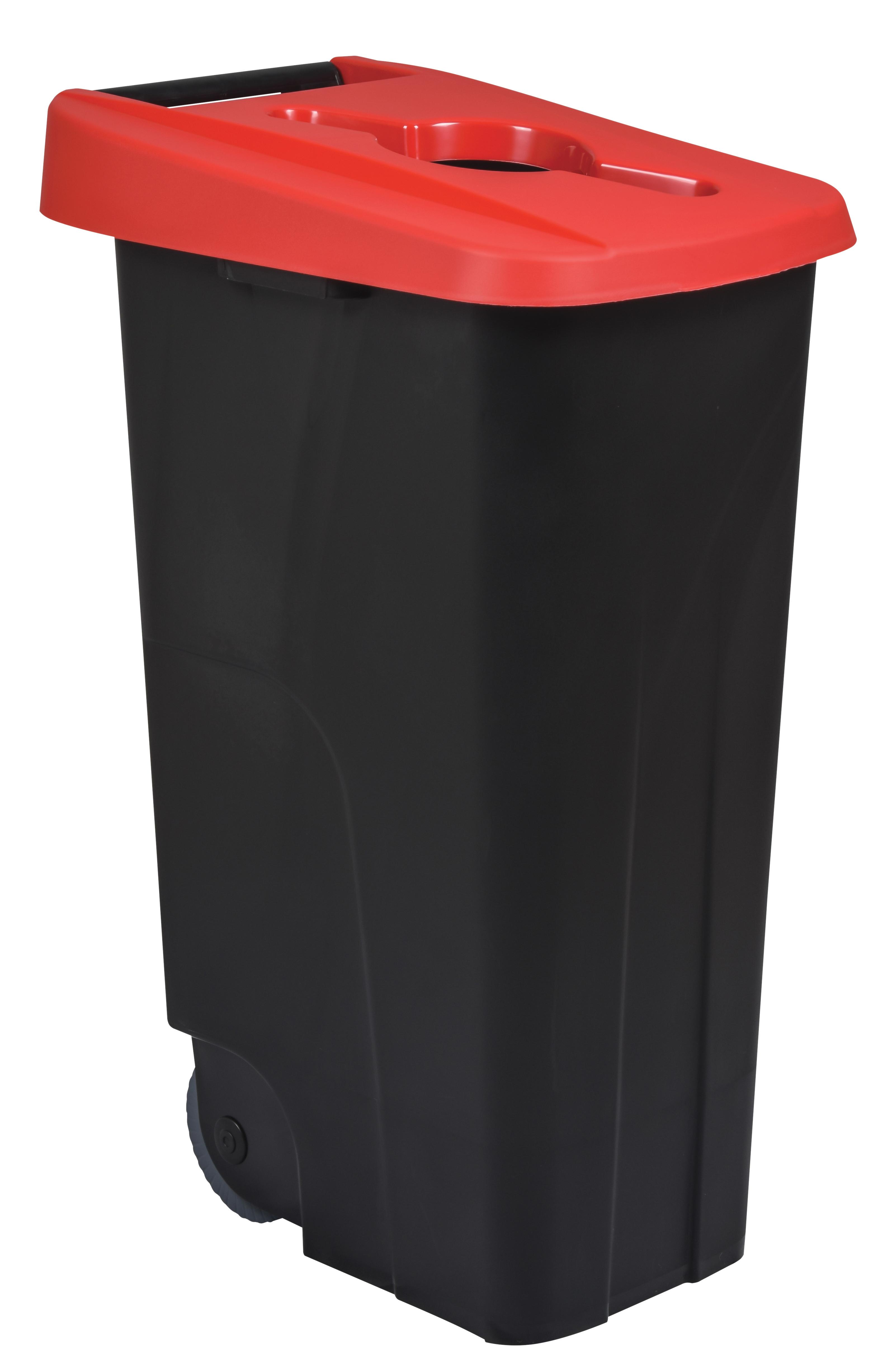 POUBELLE DE TRI MOBILE 110L EN POLYPROPYLENE