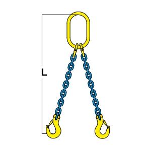 ELINGUE CHAINE NON REGLABLE A CROCHET