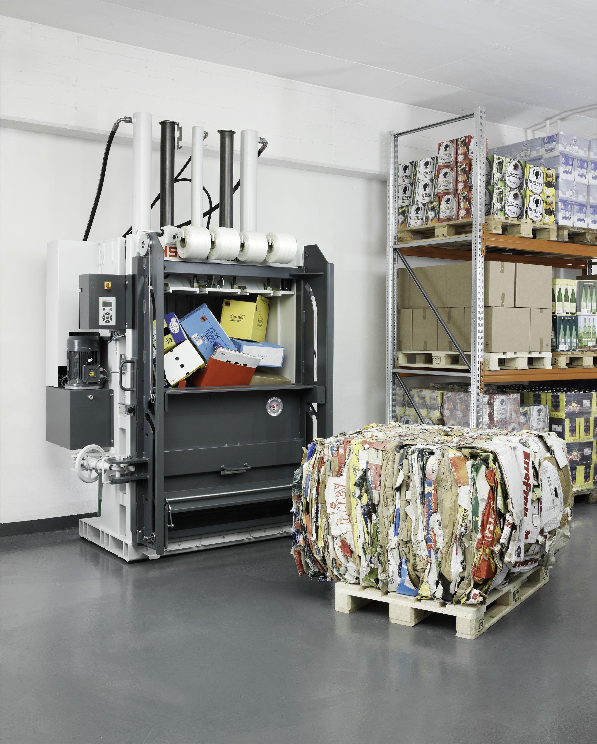 PRESSE A BALLES VERTICALE