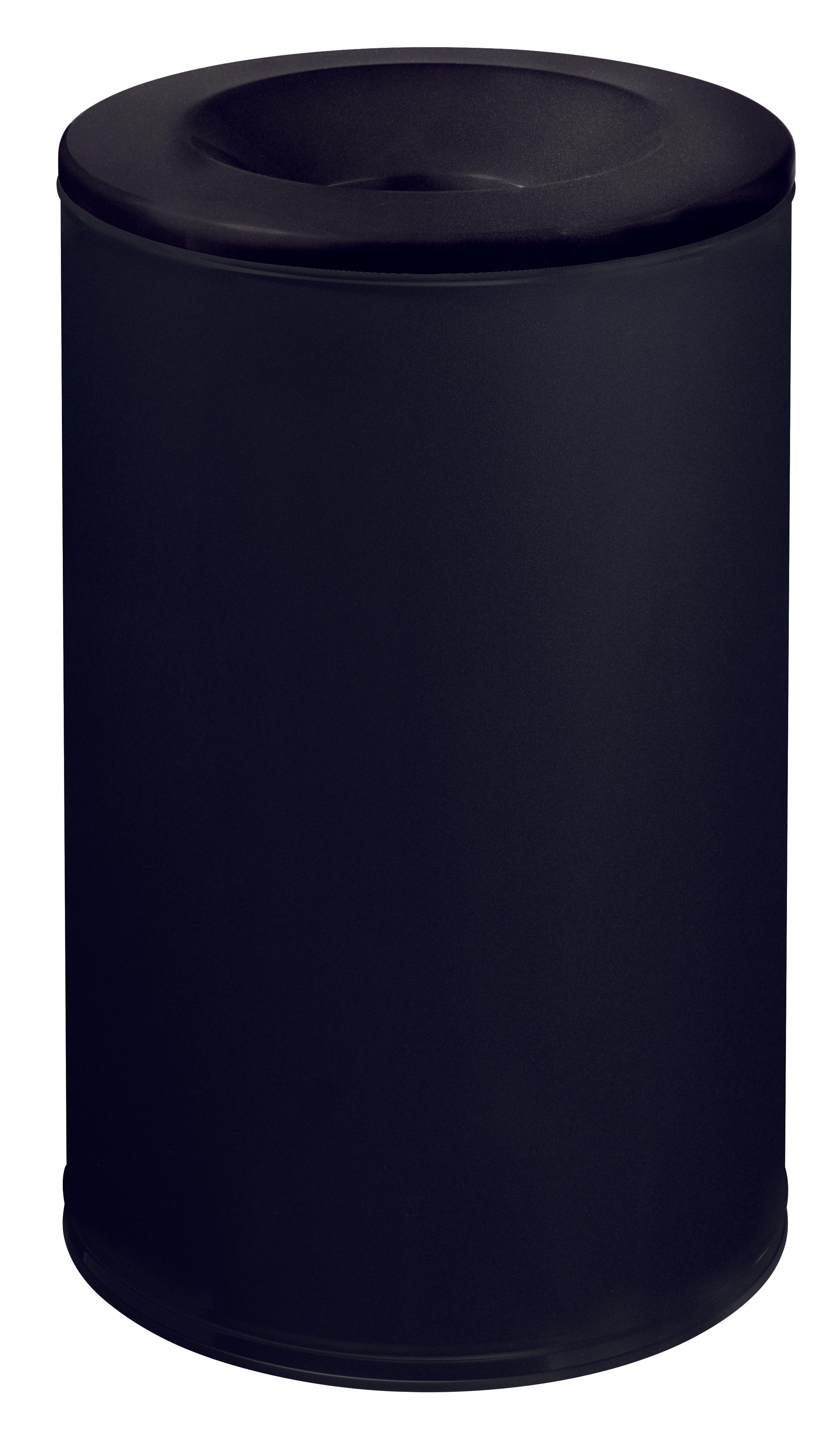 CORBEILLE  PAPIER ANTI-FEU + TETE ETOUFFOIR 90L BLEU