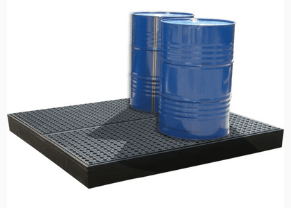 PLATEFORME DE RETENTION POLYETHYLENE CHARGES LOURDES