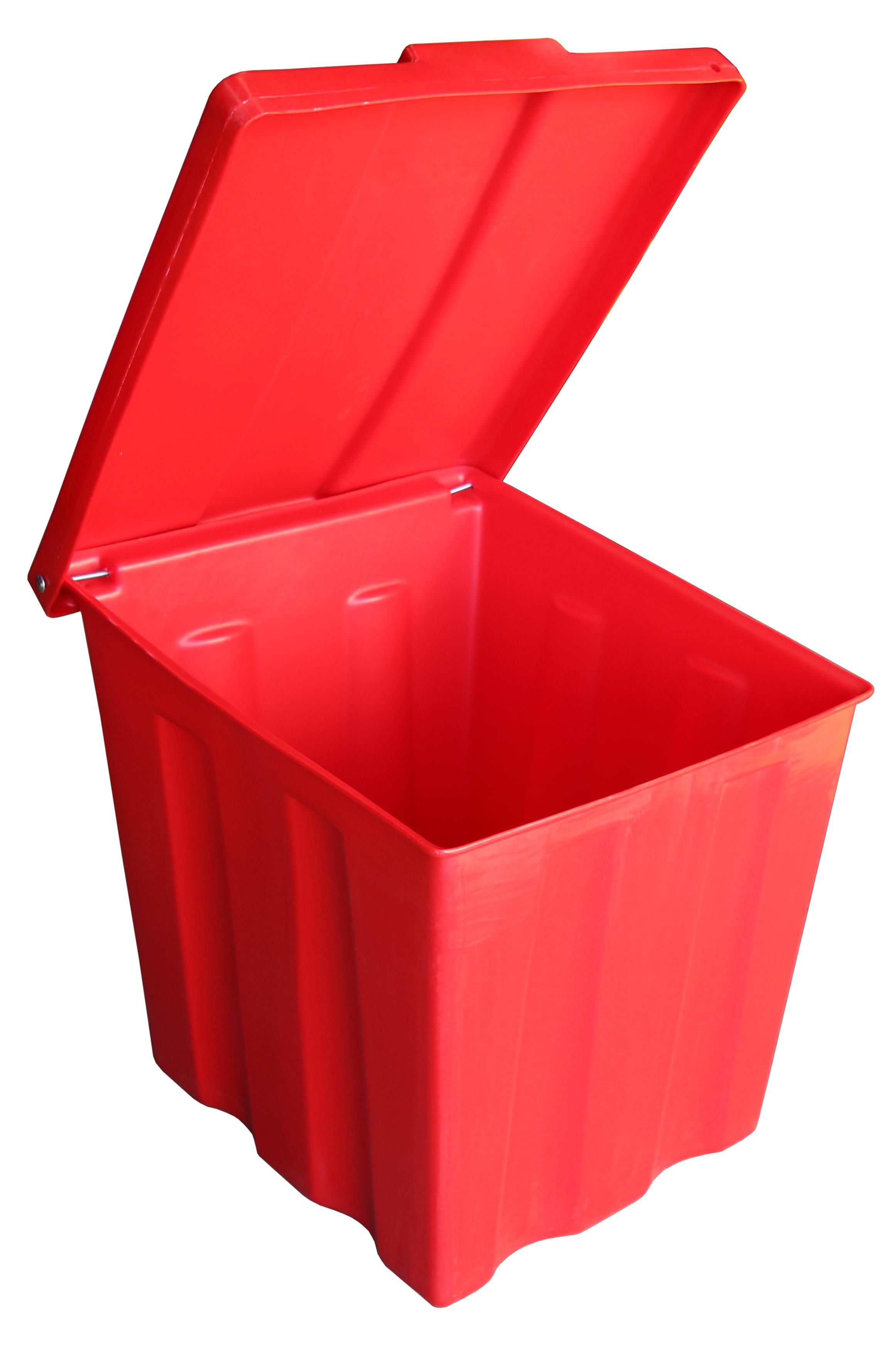 BAC A SEL OU A SABLE 100L ROUGE
