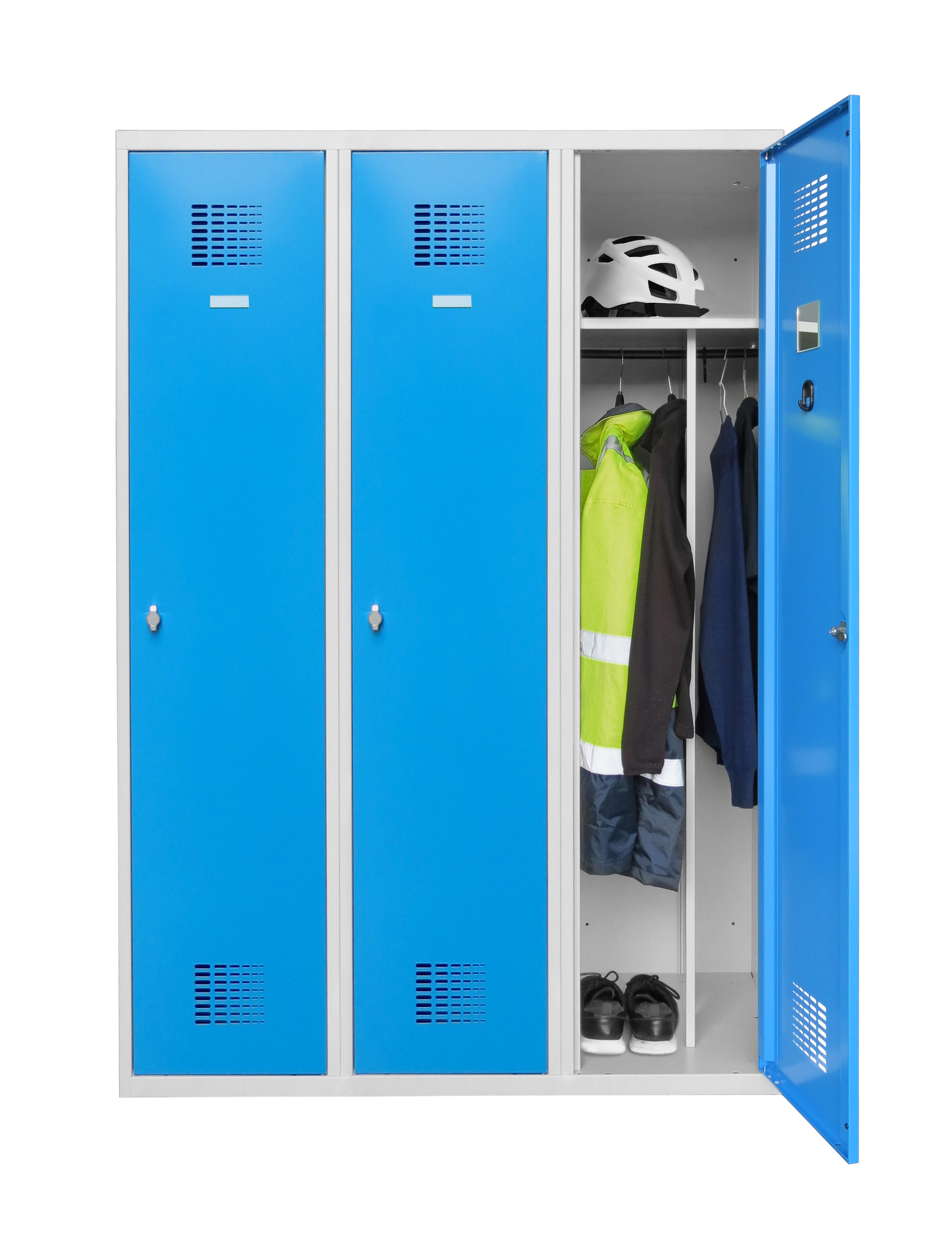 VESTIAIRE MONOBLOC UNDSUTRIE BLEU