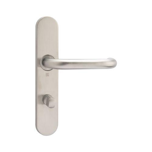 Ensemble double bequille sur plaque JADE série 1294 - Condamnation - inox