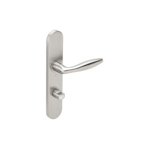 Ensemble double bequille sur plaque JADE série 1594 - Condamnation - inox
