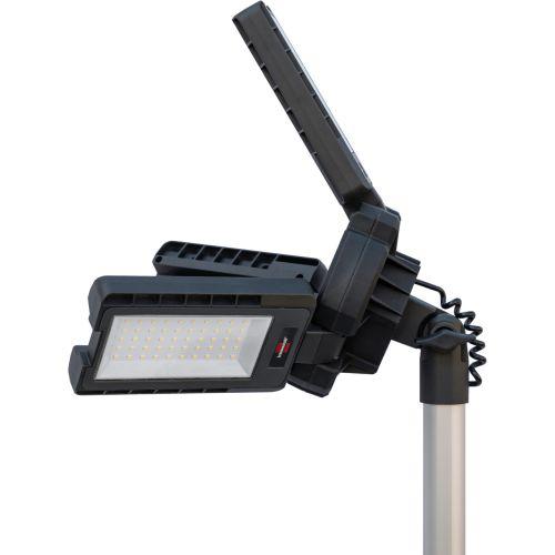 Projecteur de chantier 3 têtes sur mat LED 100W Brennenstuhl 13050 T - 13500 lm