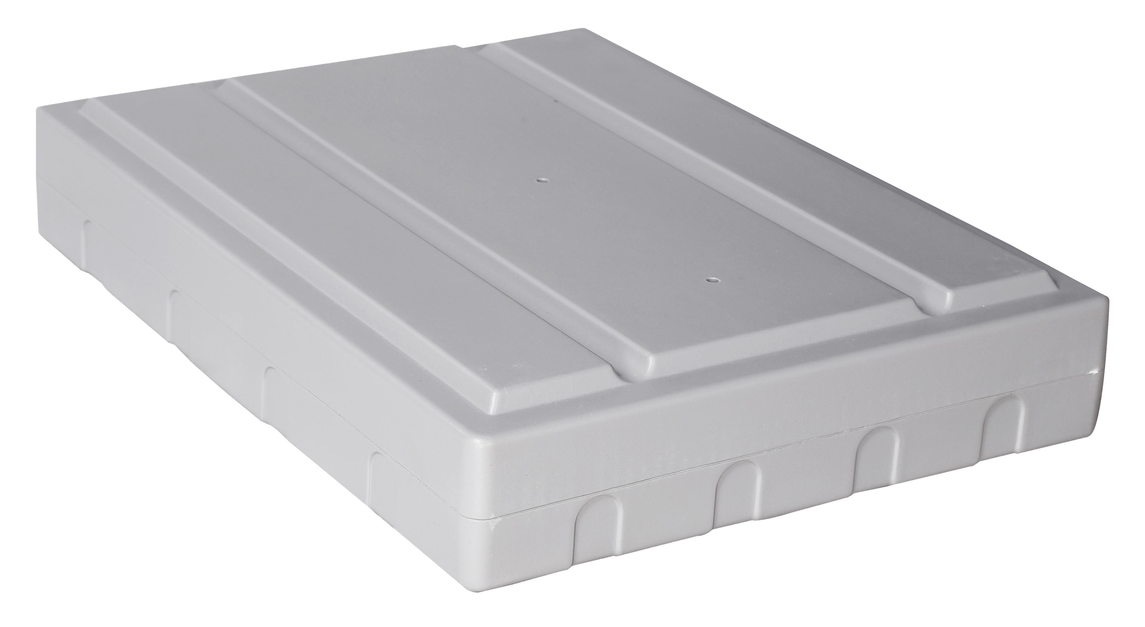 VESTIAIRE MONOBLOC MULTICASES POLYETHYLENE 2 PORTES BLEUES 385X515X1810