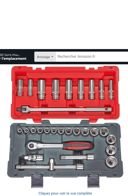 COFFRET DE DOUILLES ET ACCESSO