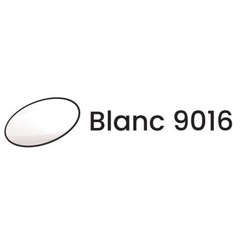 Ensemble double bequille sur plaque ELFE- Zamak blanc - Clé I - 195MM