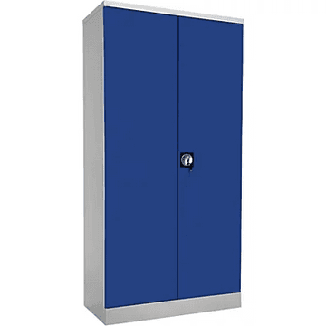 ARMOIRE PORTES BATTANTES GRISES