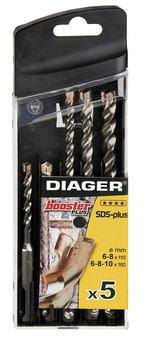 Set de 5 forets SDS-Plus BOOSTER