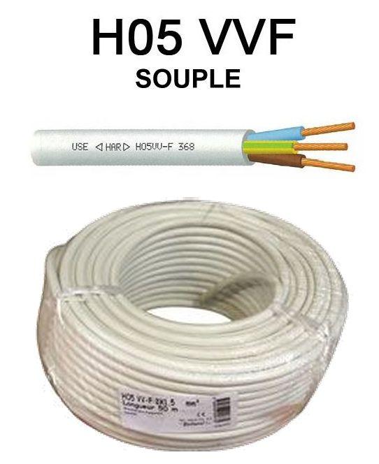 BOBINOT CABLE SOUPLE HO5VV-F