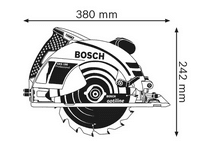 Scie circulaire GKS 190 Professional (bt carton) - BOSCH 0601623000