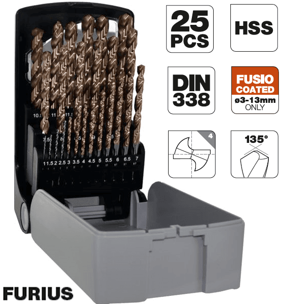 COFFRET FORETS FURIUS DIN 338