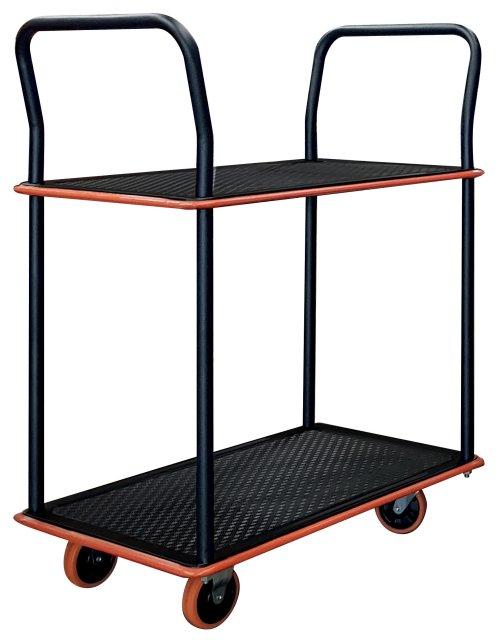 CHARIOT PLATEAUX ACIER CHARGE 120 KG