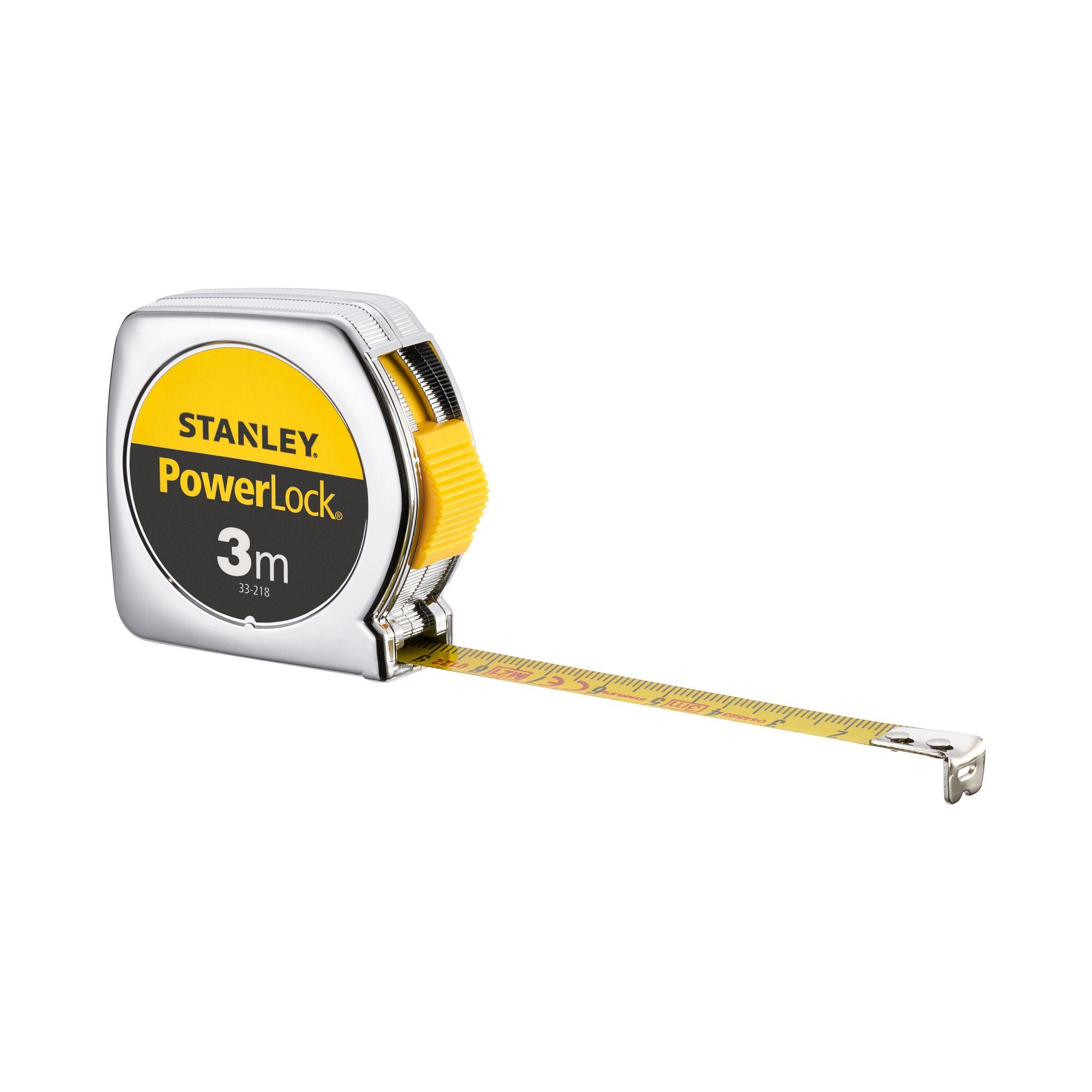 METRE RUBAN POWERLOCK CLASSIC - Boitier METAL avec blocage