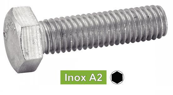 VIS T.H INOX A2 ENTIEREMENT FILETEE - DIN933