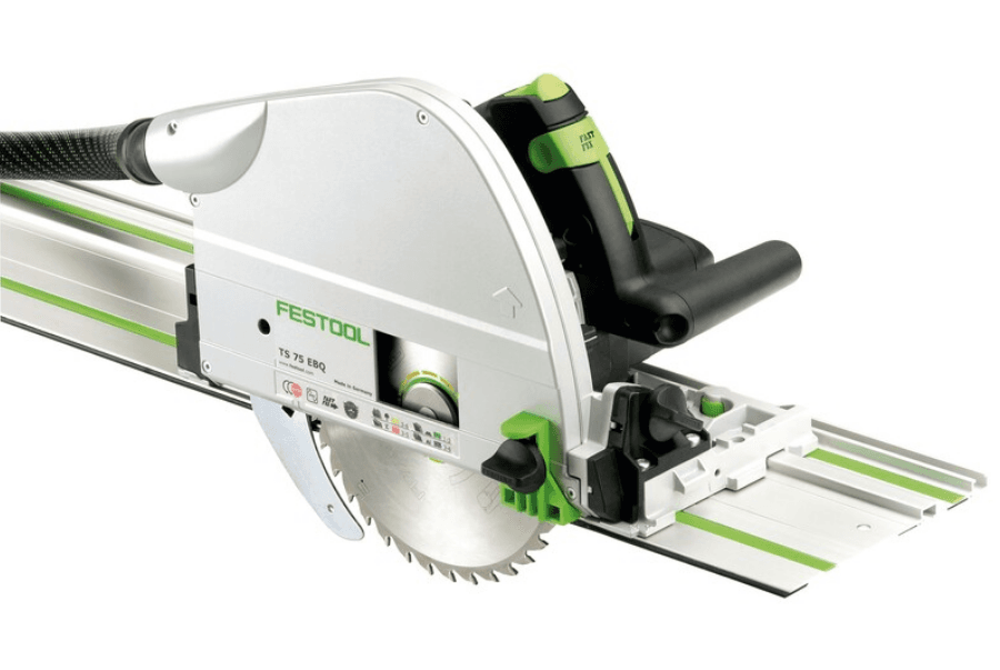 Scie circulaire plongeante FESTOOL TS 75 EBQ-PLUS-FS avec rail de guidage