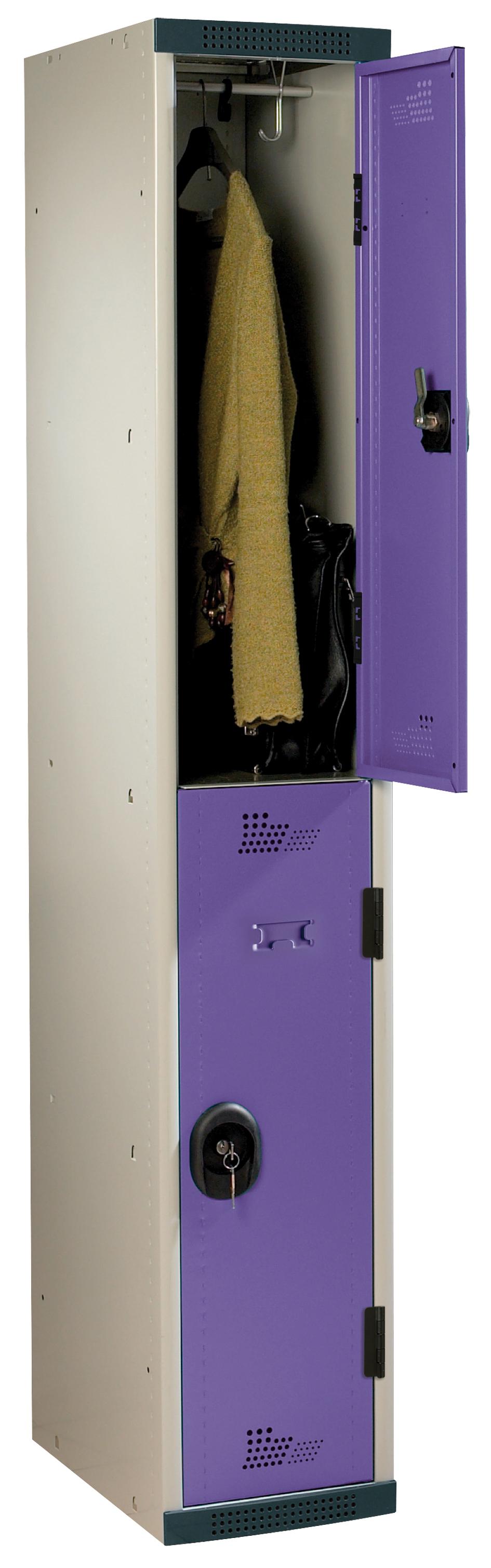 VESTIAIRE A MONTER 2 PORTES 300 X 500 X 1800