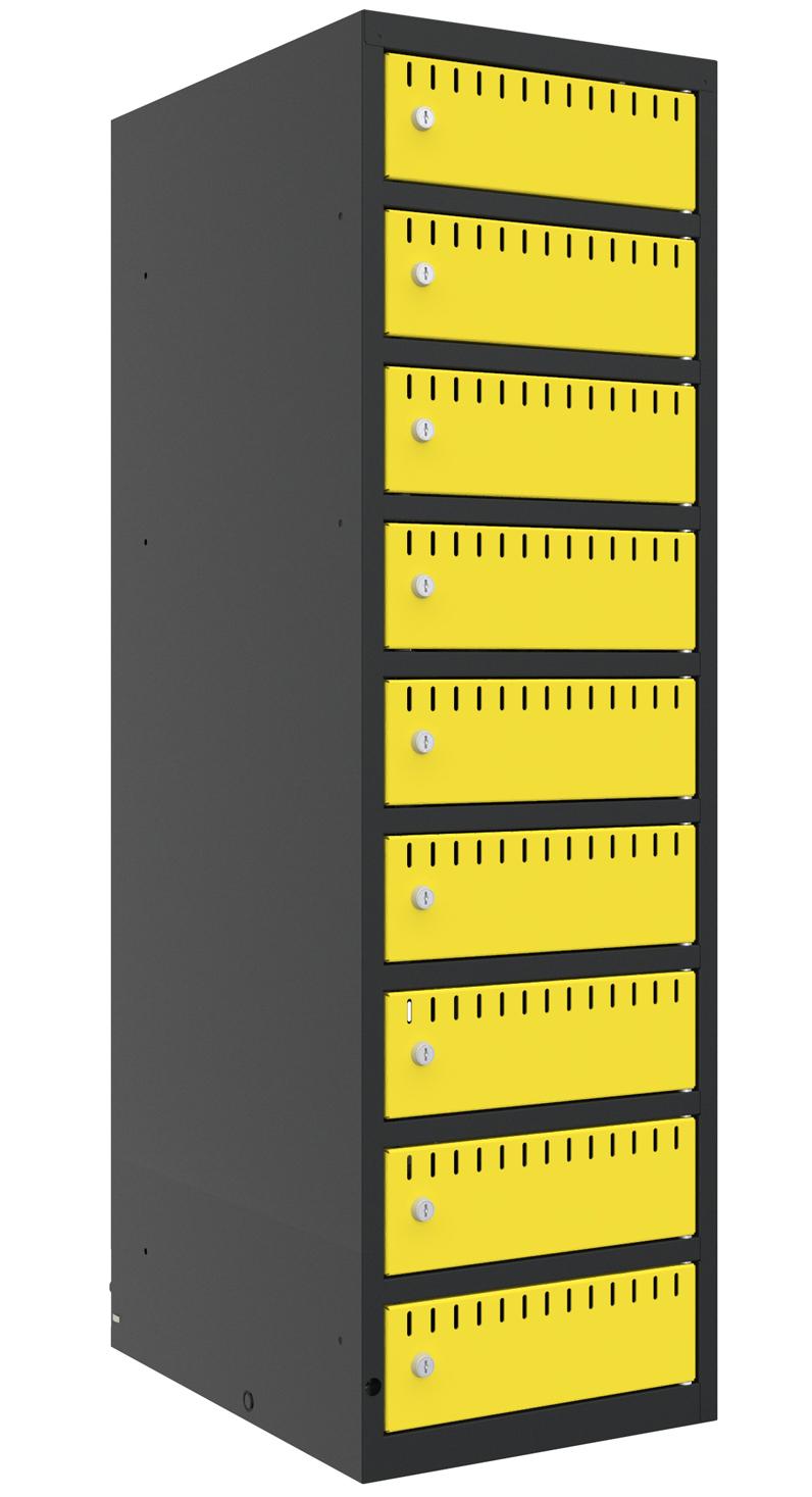 CASIER RECHARGES BATTERIES ELECTRIQUES MURAL 6 CASES