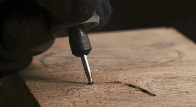 Fraise en carbure de tungstène à bout rond 3,2 mm (9905)