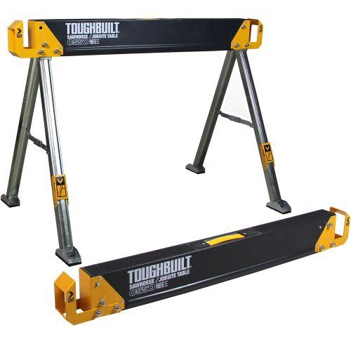 Pack de 2 tréteaux-table de chantier C550 - TOUGHBUILT TB-C550-2