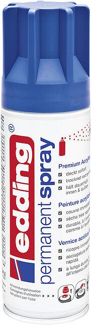 SPRAY PEINTURE PERMANENTE ACRYLIQUE NOIR MAT