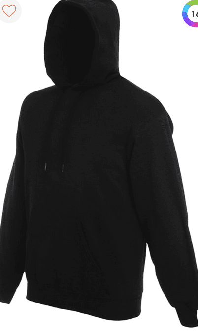 Sweat-shirt capuche Classic Noir