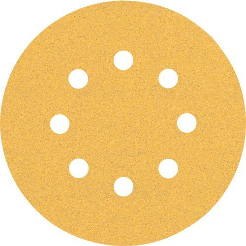 Disques abrasifs Ø150 mm auto-agrippant 6 trous EXPERT C470 (jaune)