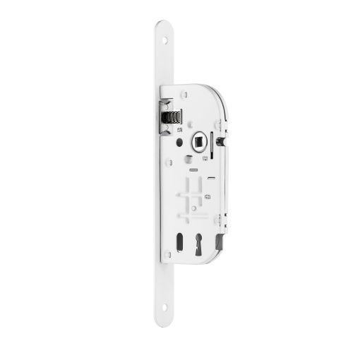 Coffre à larder monopoint étroit Série L100NF - Axe 40 MM - Clé L - Blanc